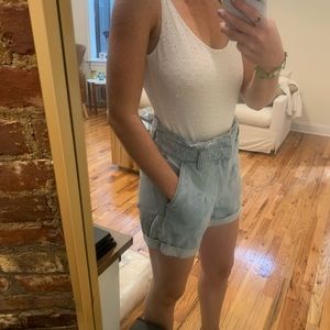 White bodysuit. Size small